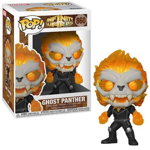 Funko Pop Marvel Infinity Warps Ghost Panther