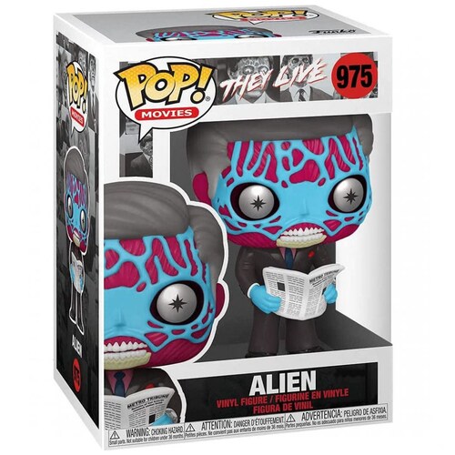 Funko Pop They Live Alien (With Chase)