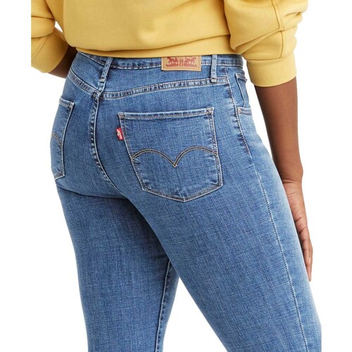Jeans Skinny Fit Levi's Cintura Alta para Mujer Junior