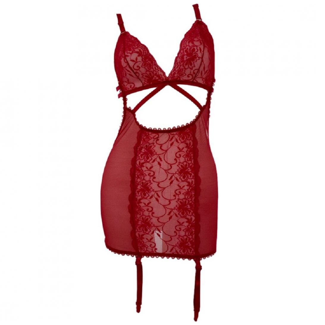 Babydoll rojo leonisa hot sale