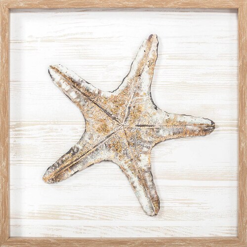 Cuadro Estrella Mar 40X40Cm Sears México
