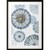 Cuadro Cirulos Azul 50X70Cm Sears México