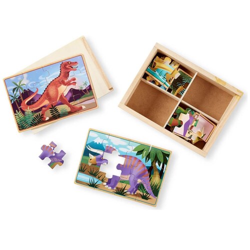 Rompecabezas de Dinosaurios en Caja Melissa And Doug Bandai
