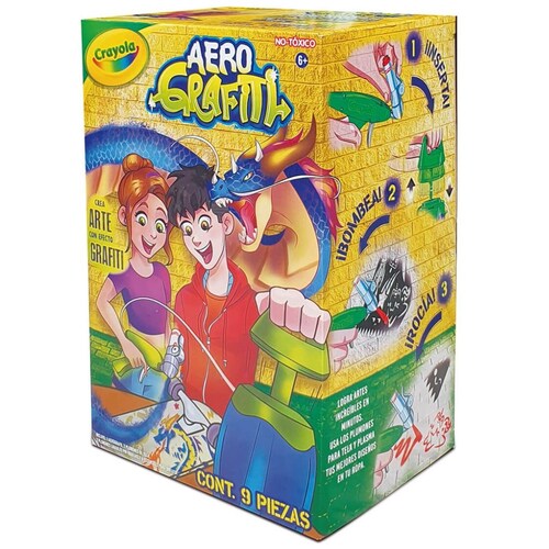Aerografity Nueva Imagen Crayola