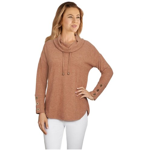 Sudadera Cuello Alto Ruby Rd