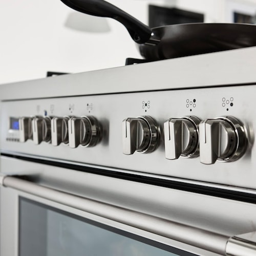 Estufa De’Longhi Pro Line de Piso Inox 90 Cm