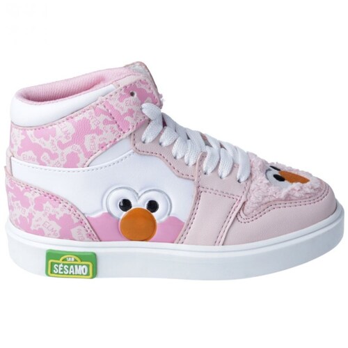 Tenis Bota con Agujeta 15-18 Rosa Sésamo para  Niña