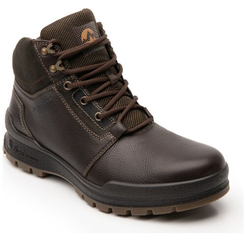 Bota para Hombre Piel Chocolate Flexi Modelo Elo 406001C