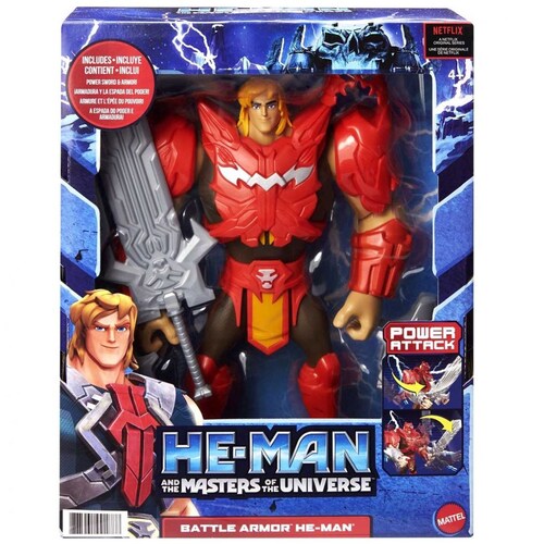 Figura de Acción He-Man Animated Deluxe Masters Of The Universe