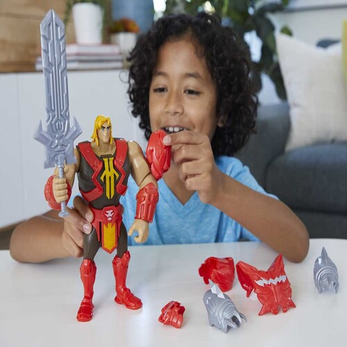 Figura de Acción He-Man Animated Deluxe Masters Of The Universe