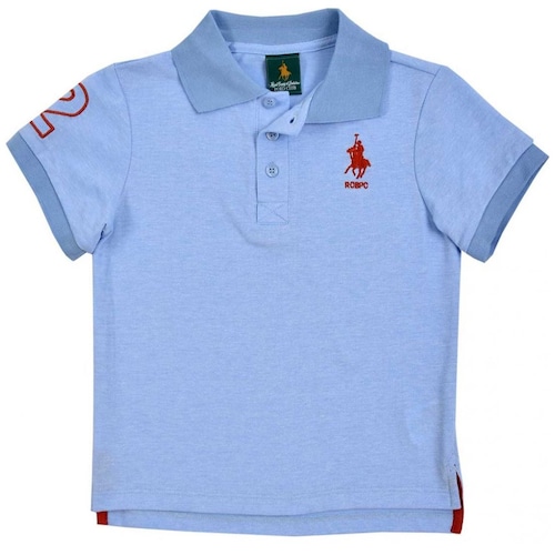 Playera Polo Manga Corta Royal Polo Club Pn-1871