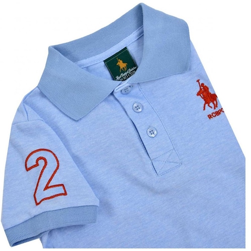 Playera Polo Manga Corta Royal Polo Club Pn-1871