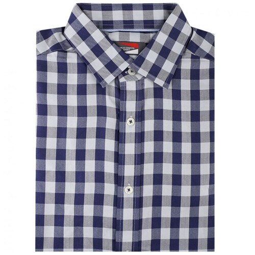 Camisa Manga Larga Cuadros Carlo Corinto Cc221Nv21207D para Hombre