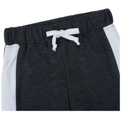 Conjunto 2 Piezas Sudadera Cerrada Combinada con Joggers Combinados para Niño
