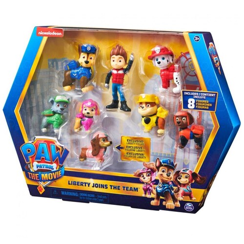 Set de Figuras Liberty Pawpatrol