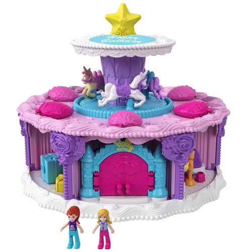 Pastel de Cumpleaños Sorpresa Polly Pocket