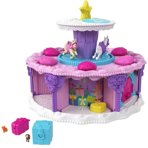 Pastel de Cumpleaños Sorpresa Polly Pocket