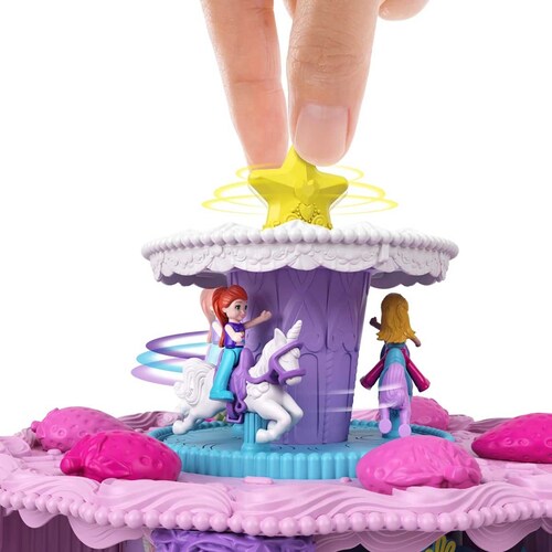 Pastel de Cumpleaños Sorpresa Polly Pocket