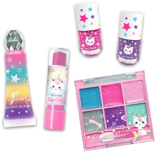 Juego de Cosméticos Glitter Caticorn