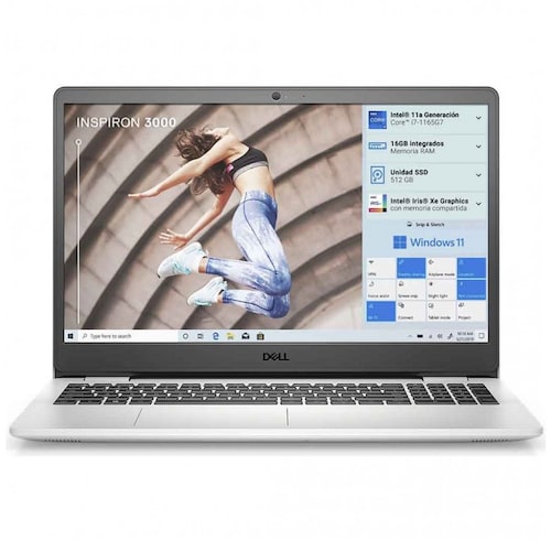 Laptop Dell Inspiron 15 3501 I711 16 512 W11