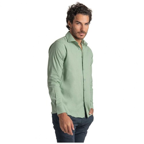 Camisa Manga Larga para Playa Modelo Elo Jo1006 Jopus para Hombre