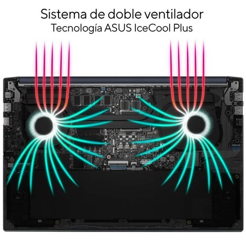 Laptop Asus D3500Qc-R516Goled R5 5Th 16G 512Ssd Rtx 3050 Azul