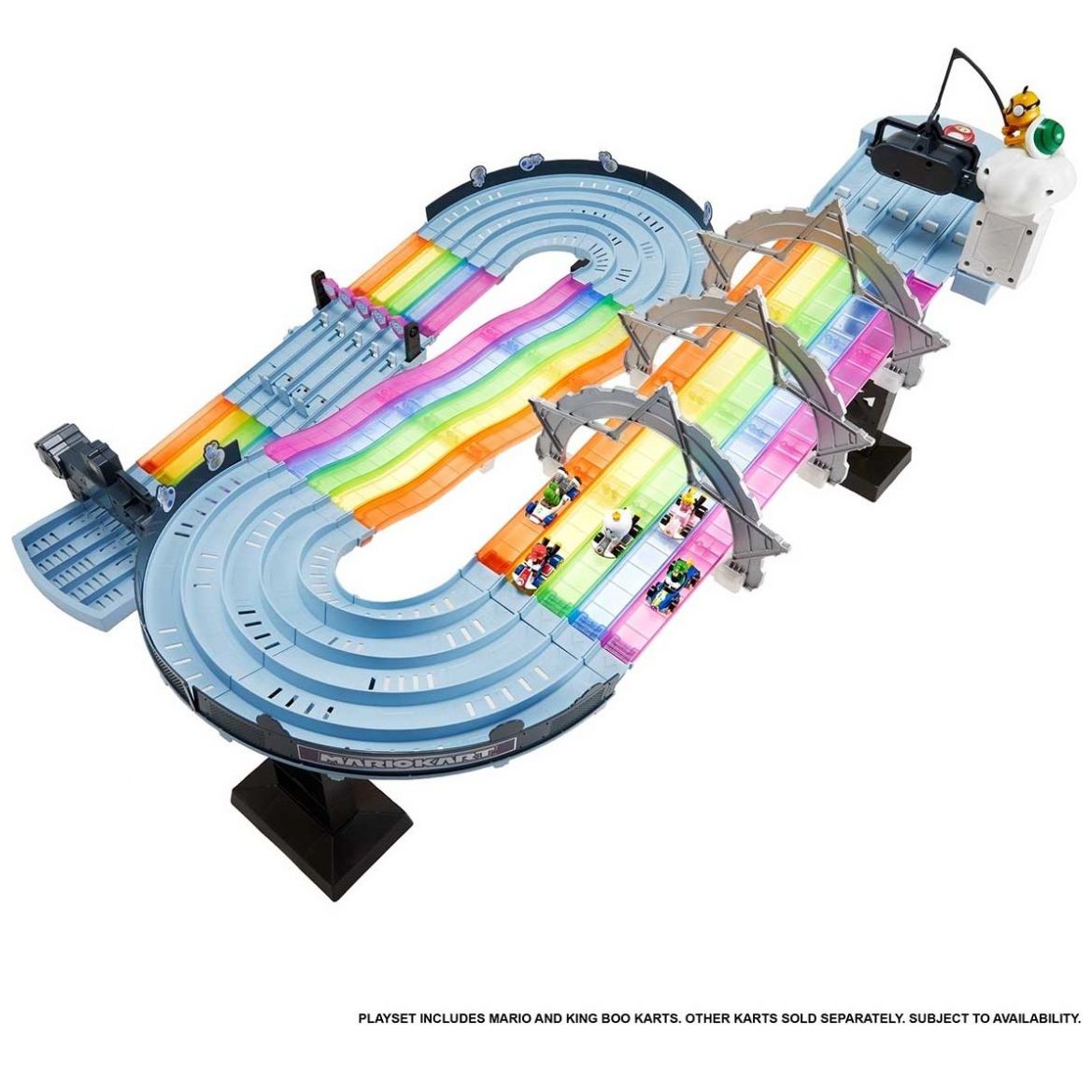 Super Mario Bros Autopista Hot Wheels Mario Kart Arco Iris - Main Image