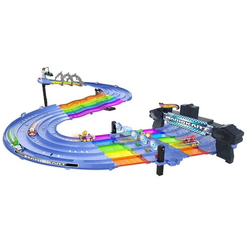 Pista Senda Arcoíris Mario Kart  Hot Wheels