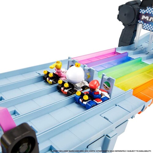 Pista Senda Arcoíris Mario Kart  Hot Wheels