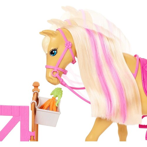 Barbie con Caballo Peinados Divertidos