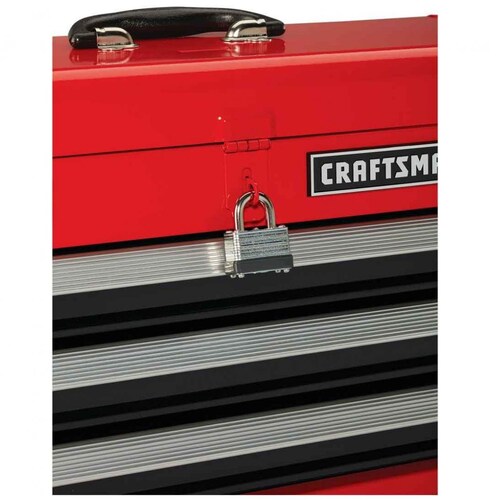 Caja Htas Craftsman Metal 20.5 Pulg 3 Cajones con Baleros Cmst98245Rb