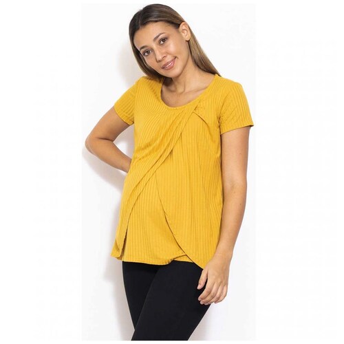 Blusa Lactancia Manga Corta Mama Mia