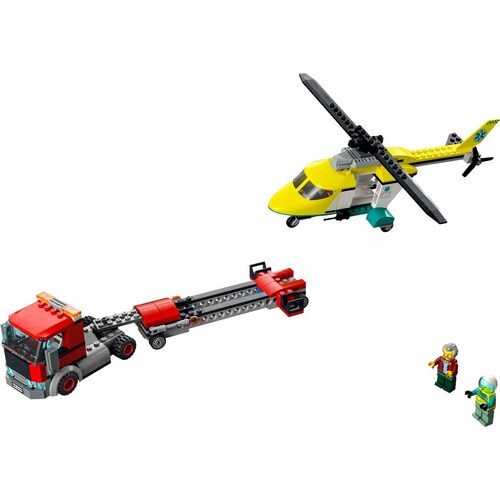 Transporte Del Helicóptero de Rescate Lego City Great Vehicles