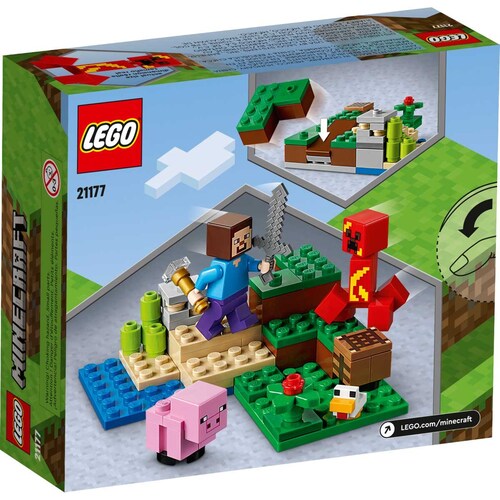 La Emboscada Del Creeper Lego Minecraft