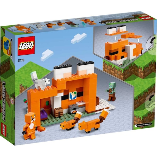 El Refugio-Zorro Lego Minecraft