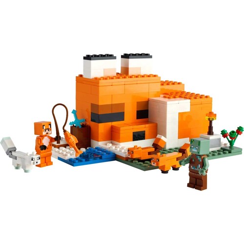El Refugio-Zorro Lego Minecraft