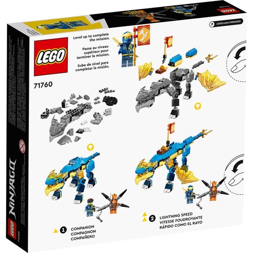 Dragón Del Trueno Evo de Jay Lego Ninjago