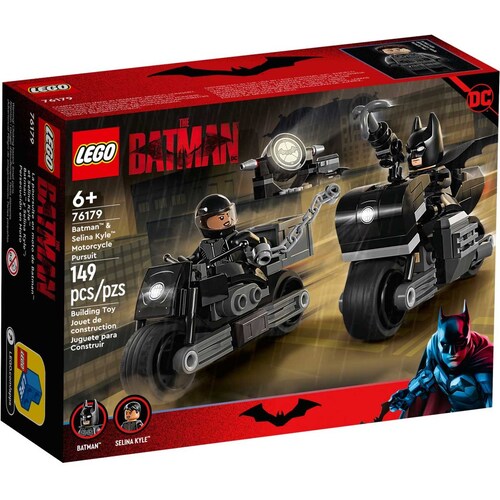Batman Y Selina Kyle: Persecución en Moto Lego Super Heroes