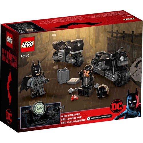 Batman Y Selina Kyle: Persecución en Moto Lego Super Heroes