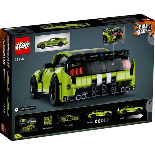 Ford Mustang Shelby Gt500 Lego Technic