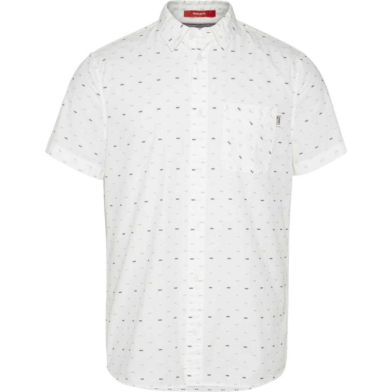 Camisa Juvenil Tommy Hilfiger Modelo Elo Dm0Dm10162Ybr para Hombre