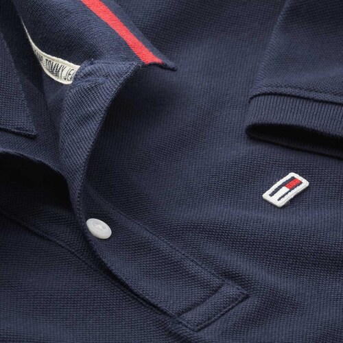 Polo Juvenil Tommy Hilfiger Modelo Elo Dm0Dm06576C87 para Hombre