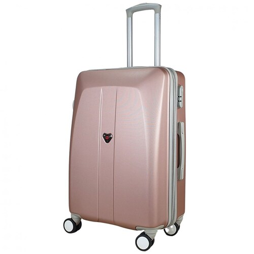 Maleta Talento 24" Rose Gold Swiss Travel