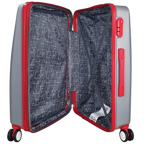 Maleta Talento 24" Plata Swiss Travel