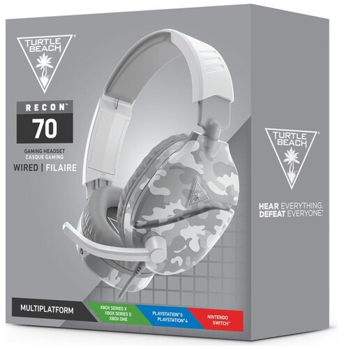 Audífonos Turtle Beach Recon 70 Arctic Camo Multiplataforma