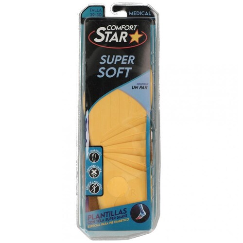Plantilla Super Soft  Comfort Star