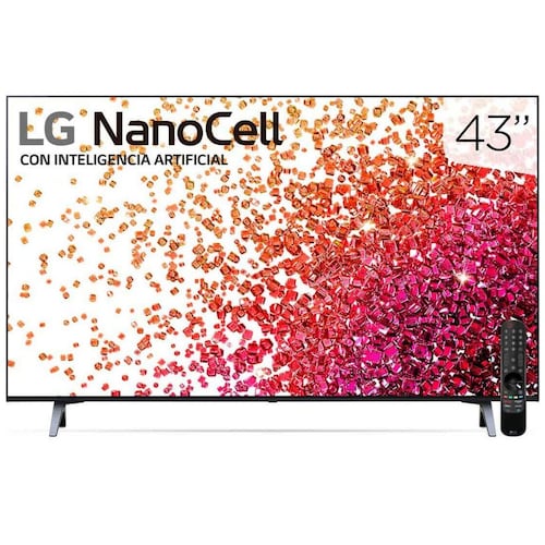 Pantalla LG 43" Nanocell Ai Thinq 4K Smart Tv 43Nano75Spa.