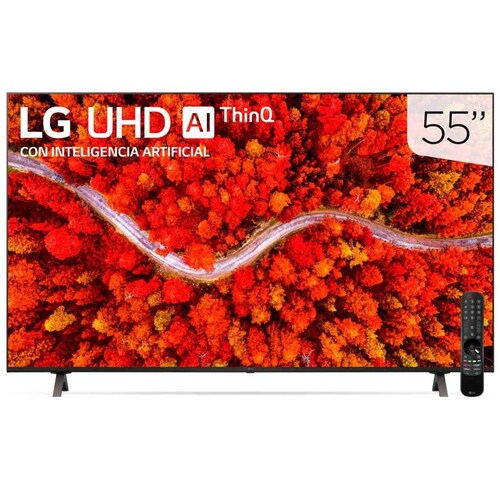 Pantalla LG 55" Uhd Ai Thinq 4K Smart Tv 55Up8050Psb