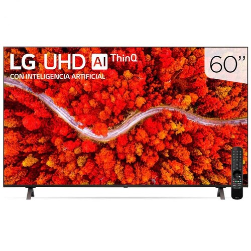 Pantalla LG 60" Uhd Ai Thinq 4K Smart Tv 60Up8050Psb