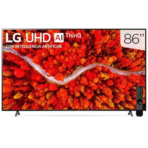 Pantalla LG 86" Uhd Ai Thinq 4K Smart Tv 86Up8050Psb
